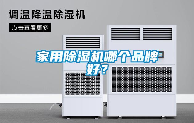 家用除濕機哪個品牌好？