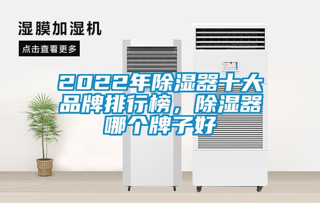 2022年除濕器十大品牌排行榜，除濕器哪個牌子好