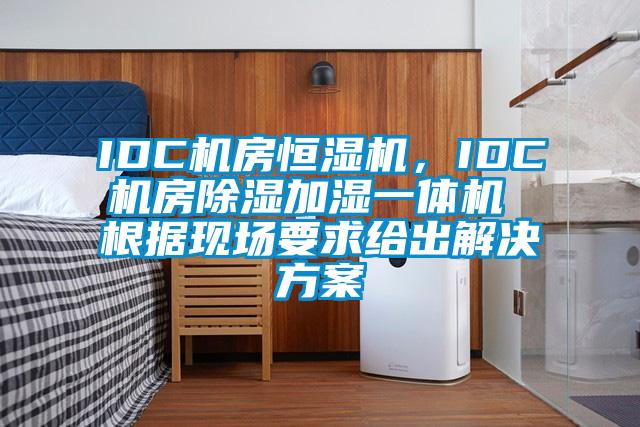 IDC機房恒濕機，IDC機房除濕加濕一體機 根據現場要求給出解決方案