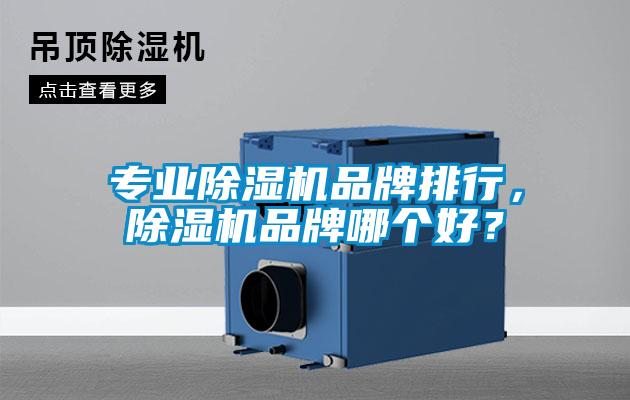 專業除濕機品牌排行，除濕機品牌哪個好？