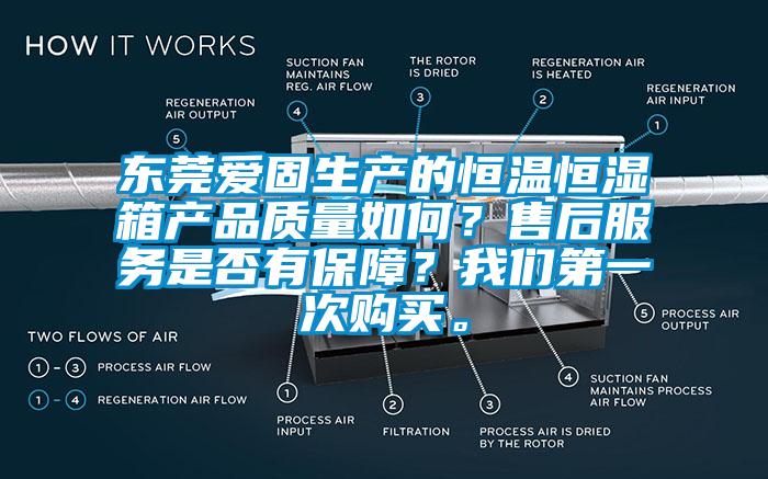 東莞愛固生產的恒溫恒濕箱產品質量如何？售后服務是否有保障？我們第一次購買。