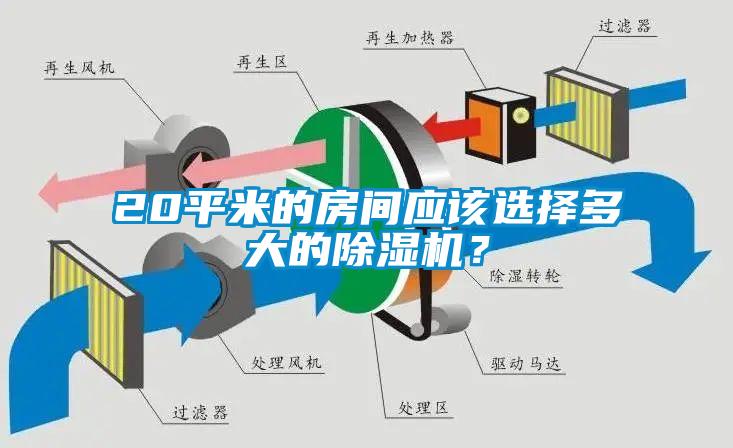 20平米的房間應該選擇多大的除濕機？