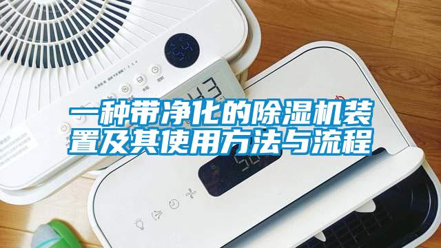 一種帶凈化的除濕機裝置及其使用方法與流程