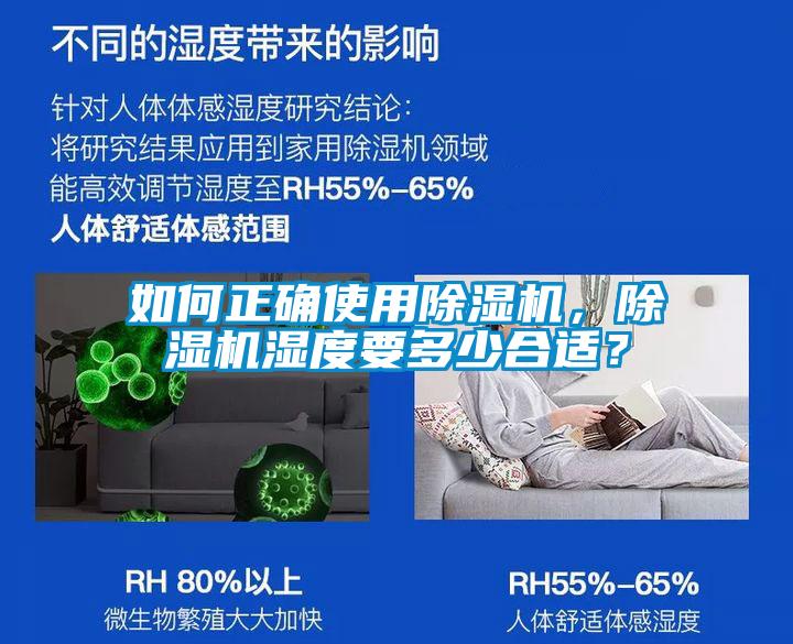 如何正確使用除濕機，除濕機濕度要多少合適？