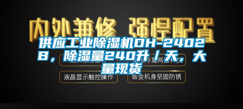 供應工業(yè)除濕機DH-2402B，除濕量240升／天，大量現(xiàn)貨