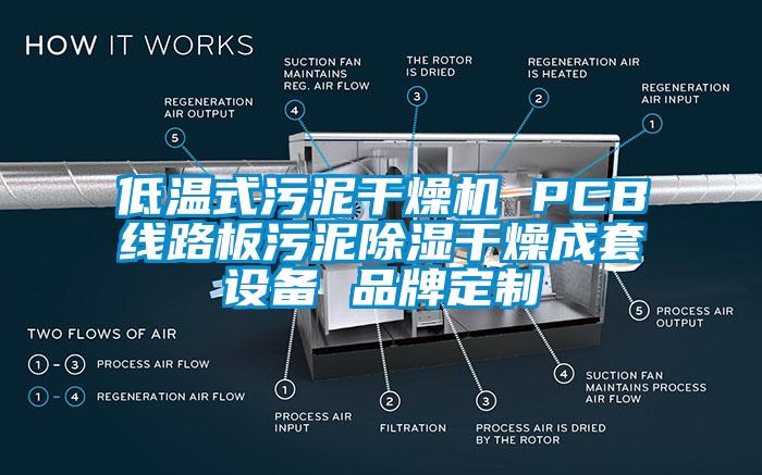 低溫式污泥干燥機 PCB線路板污泥除濕干燥成套設備 品牌定制