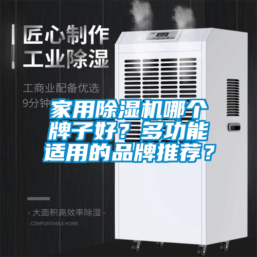 家用除濕機哪個牌子好？多功能適用的品牌推薦？