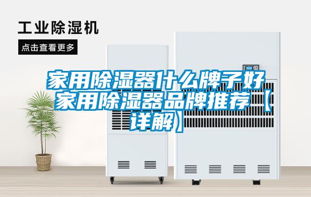 家用除濕器什么牌子好 家用除濕器品牌推薦【詳解】