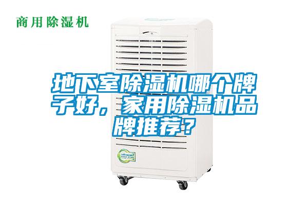 地下室除濕機哪個牌子好，家用除濕機品牌推薦？