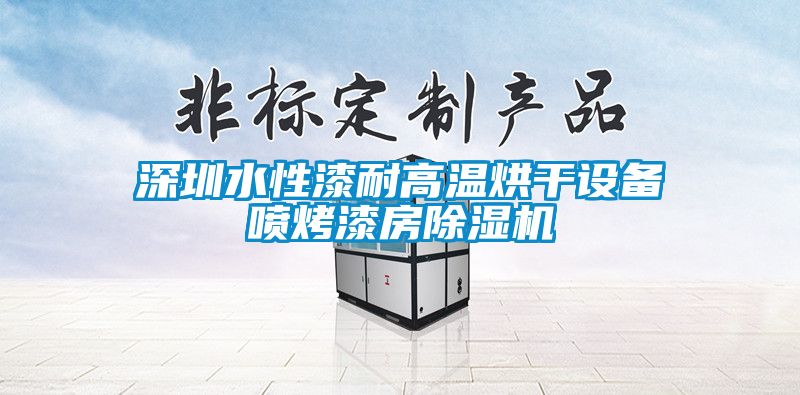 深圳水性漆耐高溫烘干設備噴烤漆房除濕機