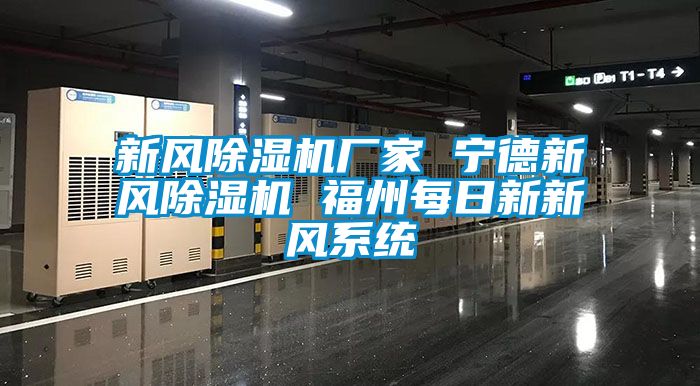 新風除濕機廠家 寧德新風除濕機 福州每日新新風系統