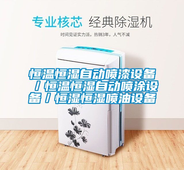 恒溫恒濕自動噴漆設備／恒溫恒濕自動噴涂設備／恒濕恒濕噴油設備