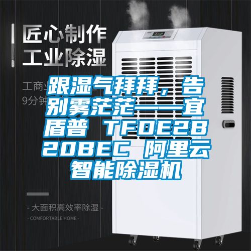 跟濕氣拜拜，告別霧茫茫——宜盾普 TFDE2B20BEC 阿里云智能除濕機