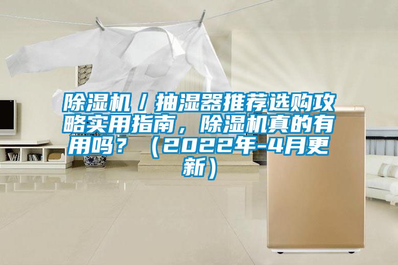 除濕機／抽濕器推薦選購攻略實用指南，除濕機真的有用嗎？（2022年-4月更新）