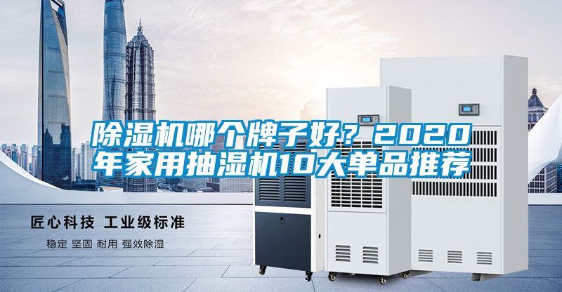 除濕機哪個牌子好？2020年家用抽濕機10大單品推薦